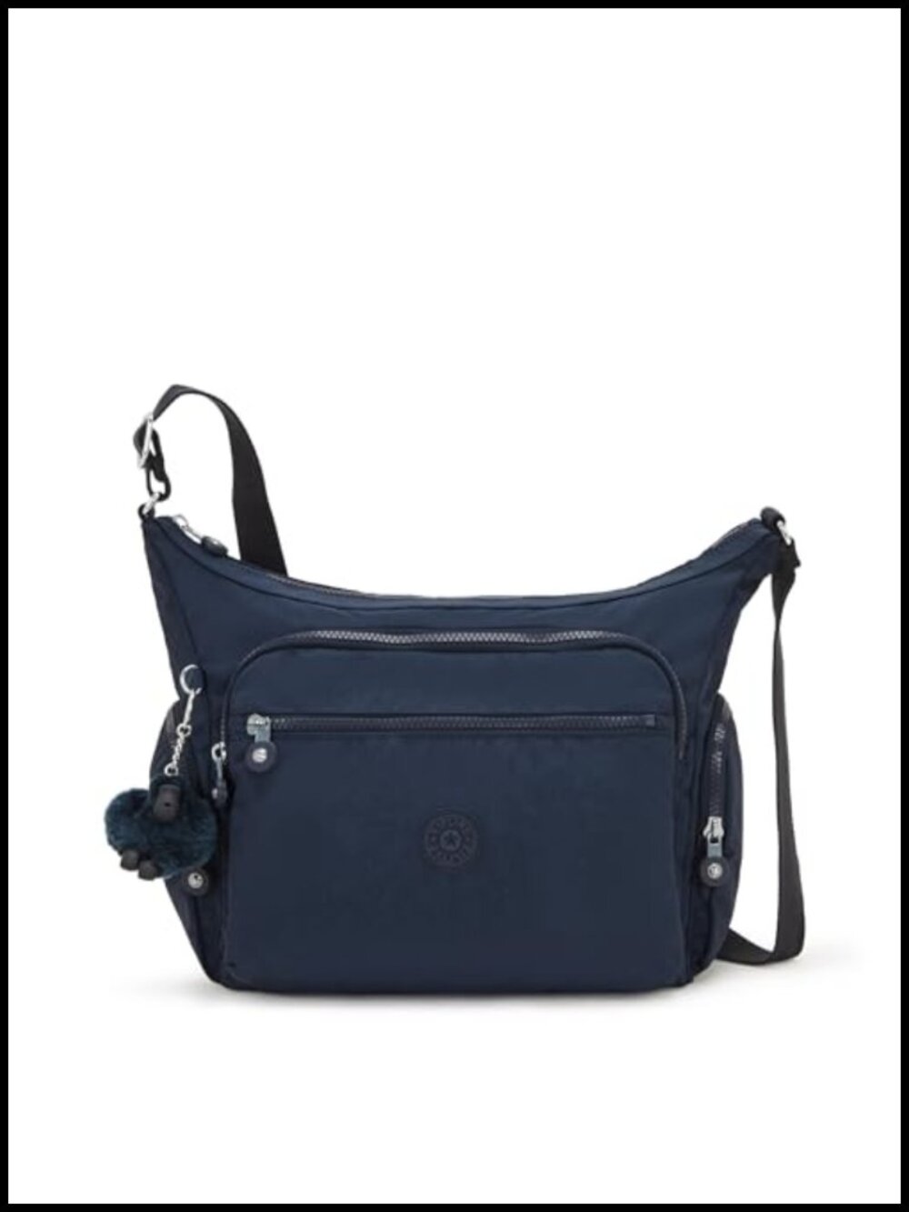 Kipling Gabbie Lightweight Crinkled Nylon Crossbody Bag Travel Purse